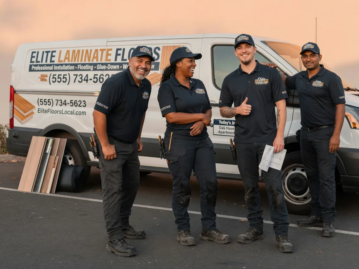 Laminate flooring installation company in Hart, MI